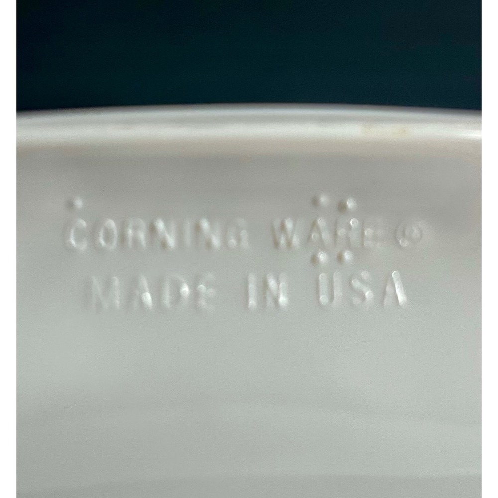 Corning Ware Pastel Bouquet A-2-B 2L Casserole Dish with Glass Lid Made in USA - Picture 9 of 12